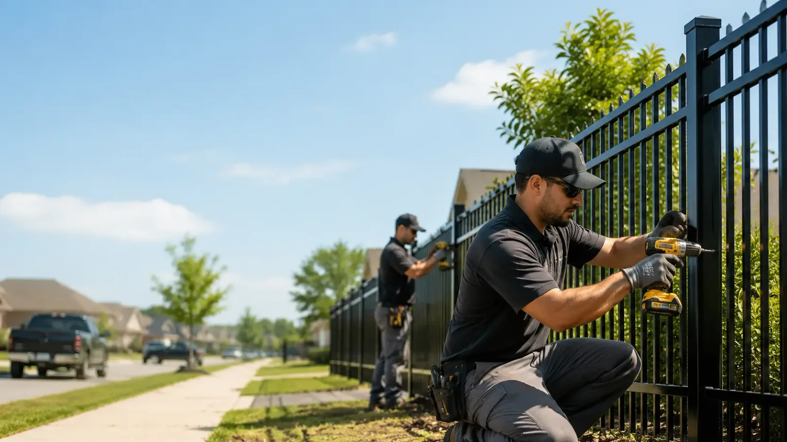 Metal Fence Installation in Hohenwald, TN